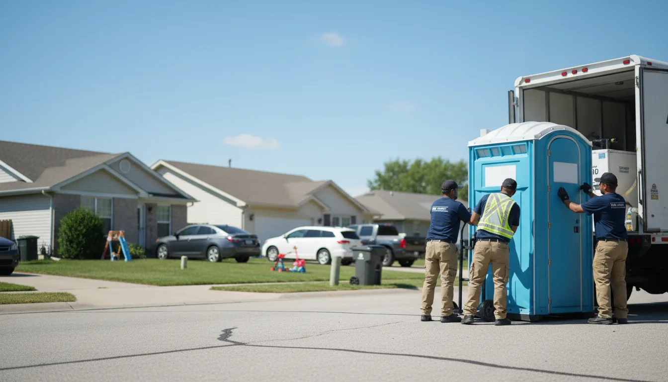 Standard Porta Potty Rentals in Sims, IL near me